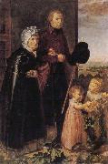 Philipp Otto Runge The Artist's Parents oil on canvas